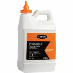 Keson ProChalk Rank 2 High-Visibility Orange Marking Chalk, 3 Pounds