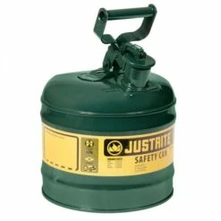 Justrite Type I Safety Can 2 Gal, Green