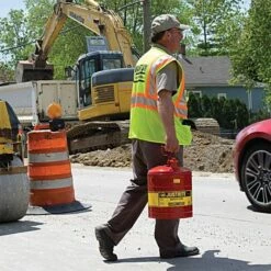 Justrite Type I Safety Can With Funnel 5 Gal, Red 9 Justrite Type I Safety Can With Funnel 5 Gal, Red -Wilson Bros Gardens Shop 1080 3 1