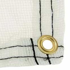 Poly Burlap Tarp Woven Polypropylene Grommets 12.5ft X 20ft -Wilson Bros Gardens Shop 1220pp 1 1