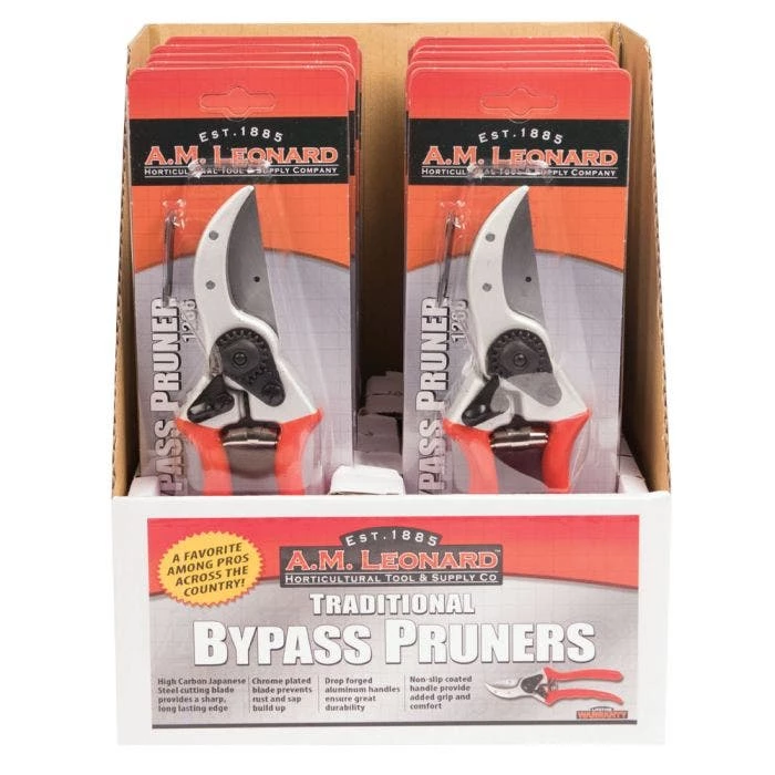 Leonard Traditional Bypass Pruner Display Box With 12 Pruners 1 Leonard Traditional Bypass Pruner Display Box With 12 Pruners