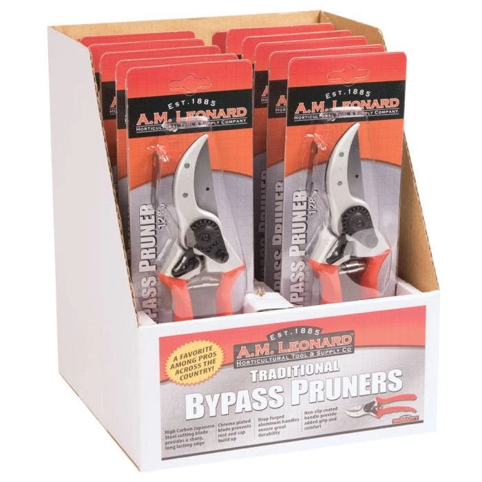 Leonard Traditional Bypass Pruner Display Box With 12 Pruners 3 Leonard Traditional Bypass Pruner Display Box With 12 Pruners - Image 3
