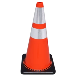 28-Inch Traffic Cone With 3M Reflective Collar