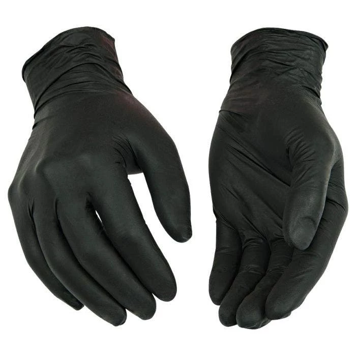 Kinco Powder-Free Disposable Nitrile Gloves, Large, 40/PKG 1 Kinco Powder-Free Disposable Nitrile Gloves, Large, 40/PKG