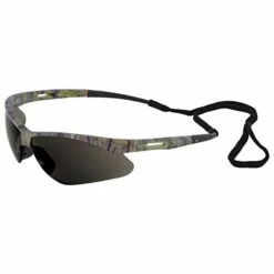 Safety Glasses Octane Camo Frame W/Gray Anti-Fog Lens And Lanyard 12/Box