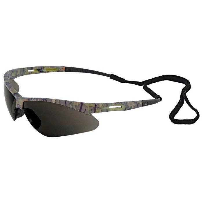 Safety Glasses Octane Camo Frame W/Gray Anti-Fog Lens And Lanyard 12/Box 1 Safety Glasses Octane Camo Frame W/Gray Anti-Fog Lens And Lanyard 12/Box