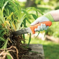 Leonard Wavy Edge Stainless Steel Cut All Knife, 13-Inch Blade -Wilson Bros Gardens Shop 4042t 3