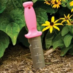Pink Leonard Deluxe Stainless Steel Soil Knife -Wilson Bros Gardens Shop 4752p 5