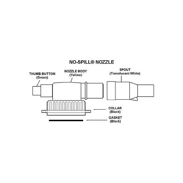 No-Spill Nozzle Assembly 2 No-Spill Nozzle Assembly - Image 2