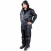 Premium Polyester Coated Rainsuit, Blue, Medium