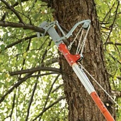 Leonard Pole Pruner Kit With Orange Fiberglass Poles, Saw Not Included -Wilson Bros Gardens Shop 750afns 3 1