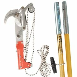 Leonard Pole Pruner Kit With Yellow Fiberglass Poles, Saw Not Included