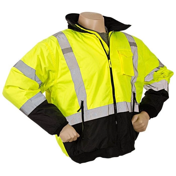 2-in-1 Bomber Jacket, Class III, Black Bottom, Large - Tall 2 2-in-1 Bomber Jacket, Class III, Black Bottom, Large - Tall - Image 2