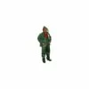 Onguard Heavy Duty Rain Suit Ribbed PVC On Non-Woven Polyester Olive Green XL