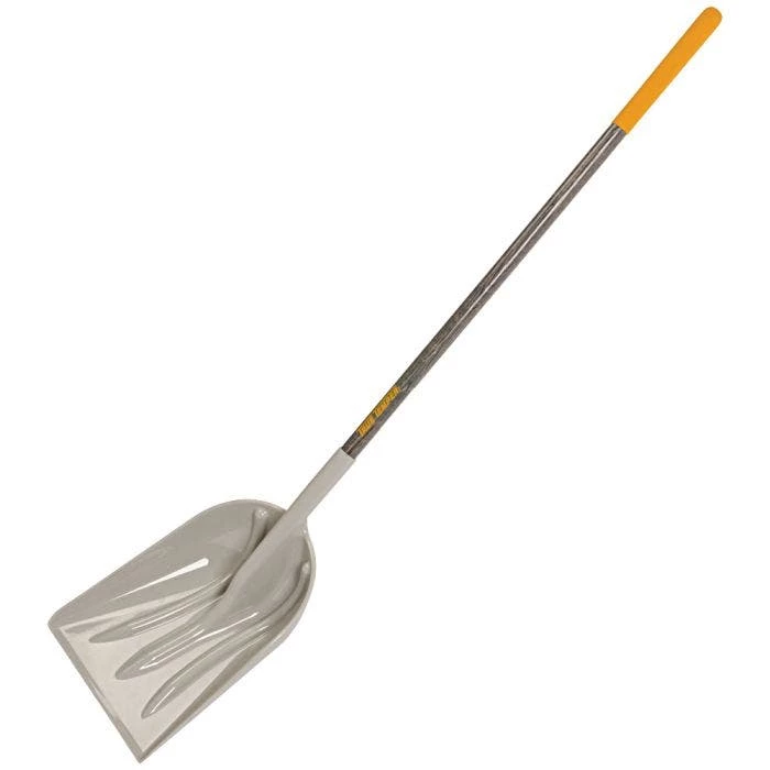 True Temper Long-Handled Poly Scoop Shovel 1 True Temper Long-Handled Poly Scoop Shovel