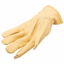 Cowhide Glove With Adjustable Pull Strap MD 7 Cowhide Glove With Adjustable Pull Strap MD -Wilson Bros Gardens Shop 99 2 1