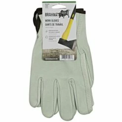 Unlined Leather Driver's Gloves, Large