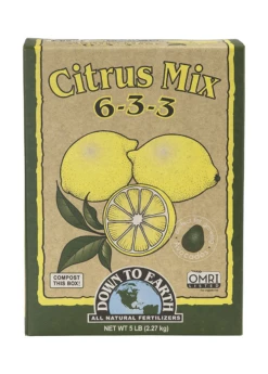 Citrus 6-3-3 Organic Fertilizer Blend, 5lb -Wilson Bros Gardens Shop ORGANICCITRUSMIXSowExoticDTEFertilizerAllNaturalandOrganic 1