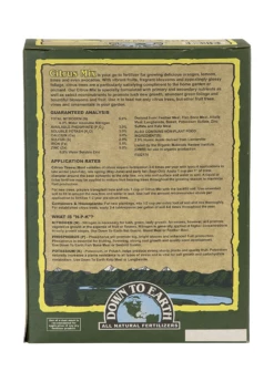 Citrus 6-3-3 Organic Fertilizer Blend, 5lb -Wilson Bros Gardens Shop ORGANICCITRUSMIXSowExoticDTEFertilizerAllNaturalandOrganic 2