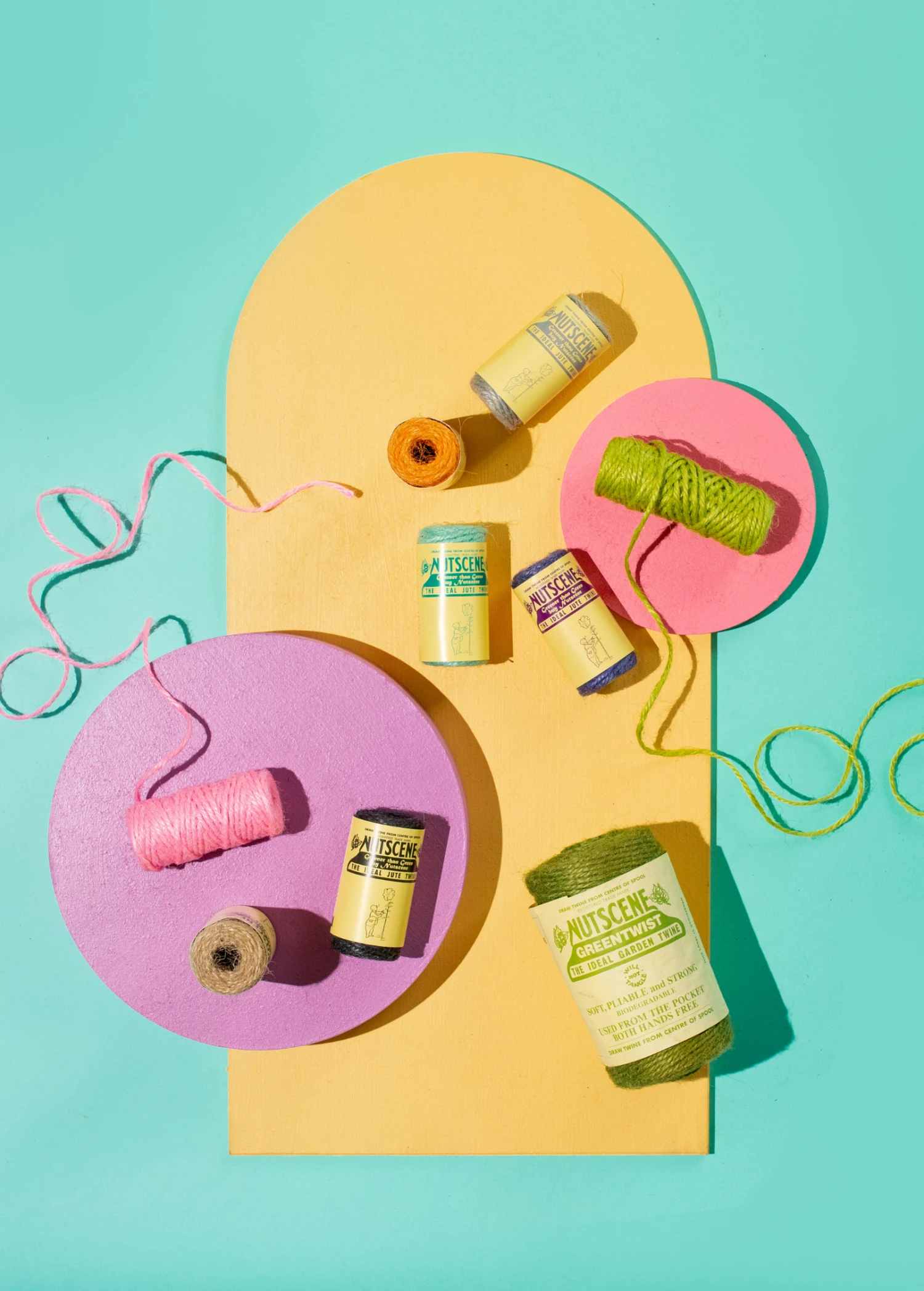 Nutscene Colorful Tiddler Twine Set 1 Nutscene Colorful Tiddler Twine Set