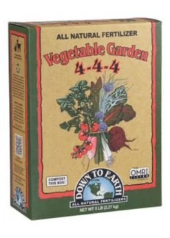 Vegetable Garden 4-4-4 Organic Fertilizer Blend, 5lb