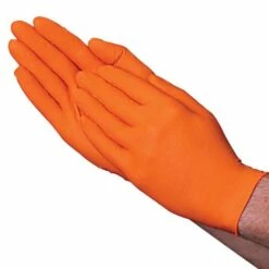 6mil Orange Nitrile Disposable Glove 100/Box