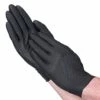 6mil Black Nitrile Disposable Industrial Glove With Diamond Texture 100/Box