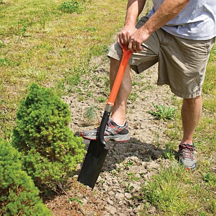 Leonard Nursery Spade With 27-Inch D-Grip Composite Handle 7 Leonard Nursery Spade With 27-Inch D-Grip Composite Handle - Image 7