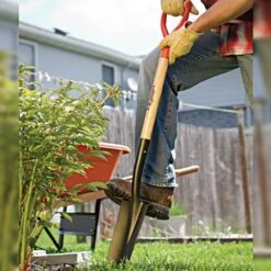 Leonard Drain Spade With 30-Inch Wood D-Grip Handle -Wilson Bros Gardens Shop ad16 7