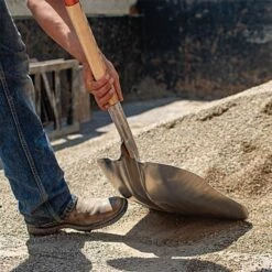 Leonard Heavy-Gauge Aluminum Scoop Shovel With 28-Inch D-Grip Handle 14 Leonard Heavy-Gauge Aluminum Scoop Shovel With 28-Inch D-Grip Handle -Wilson Bros Gardens Shop ama12 7 1