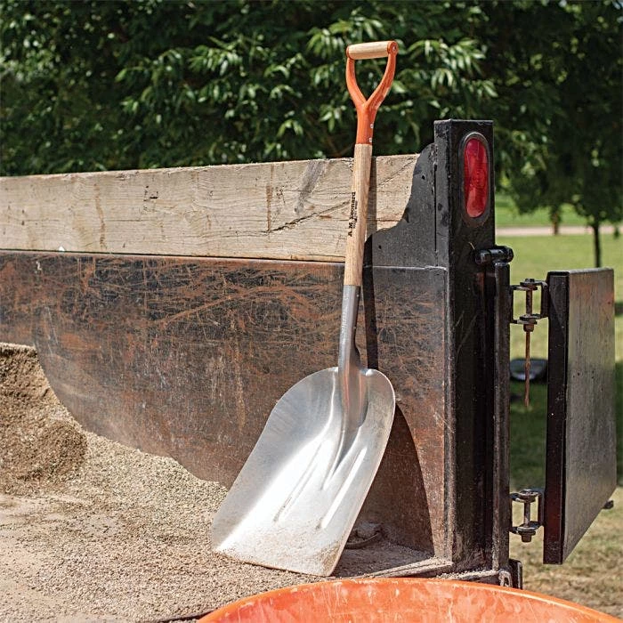 Leonard Heavy-Gauge Aluminum Scoop Shovel With 28-Inch D-Grip Handle 8 Leonard Heavy-Gauge Aluminum Scoop Shovel With 28-Inch D-Grip Handle - Image 8