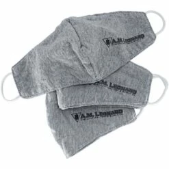 Leonard 2-Ply Reusable Cloth Face Masks, Pack Of 3