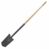 Leonard Full Strap Diamond Point Spade With Straight Handle And Rubber Foot Pad