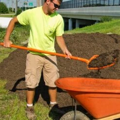 Leonard 8-Tine All Poly Scoop Fork, 63-inch Length -Wilson Bros Gardens Shop apf805 4