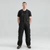 BERNE Original Washed Insulated Bib Overalls Black 3X Large