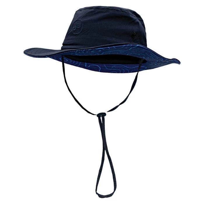 Boonie Hat By John Boy, Map, Navy 1 Boonie Hat By John Boy, Map, Navy