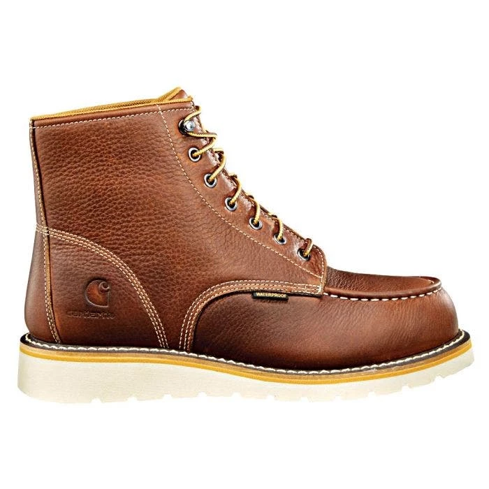 Carhartt Men's Soft Toe Wedge Boots, Tan, Size 11-1/2 4 Carhartt Men's Soft Toe Wedge Boots, Tan, Size 11-1/2 - Image 4