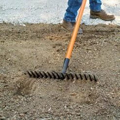 Leonard Straight Rake With Forged Steel Head And Composite Handle -Wilson Bros Gardens Shop cs16 4 1