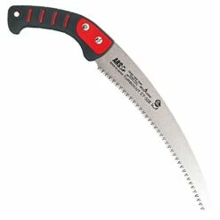 ARS Professional Pruning Saw, 13-inch Even Toothing Curved Blade, With Scabbard