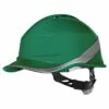 Safety Helmet Full Brm W/Access Slots 4-Point Mega Ratchet Suspn Green