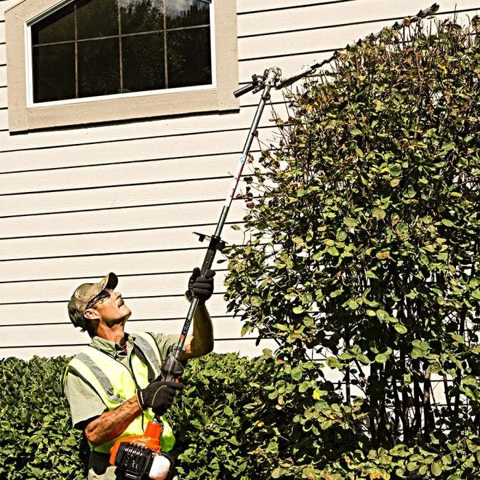 Echo HCA-2620 Hedge Trimmer Articulating 25.4cc Engine 20in Double-Sided Double-Reciprocating Blade 6 Echo HCA-2620 Hedge Trimmer Articulating 25.4cc Engine 20in Double-Sided Double-Reciprocating Blade - Image 6