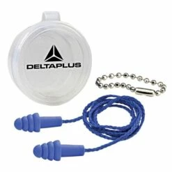 Quattro™ Reusable Corded Ear Plug, With Case & Chain, Box Of 50 Pair