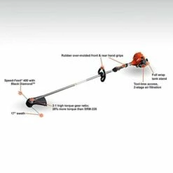ECHO SRM-2320T 21.2cc Straight Shaft Trimmer With High Torque Gear Box -Wilson Bros Gardens Shop est07 4