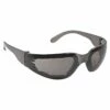 Mirage Safety Glasses Smoke Af Lens W/Foam Frame 12/Box