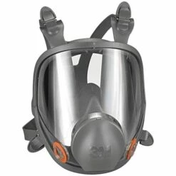 3M Full Face Reusable Respirator Thermoplastic Elastomer Construction Size Small