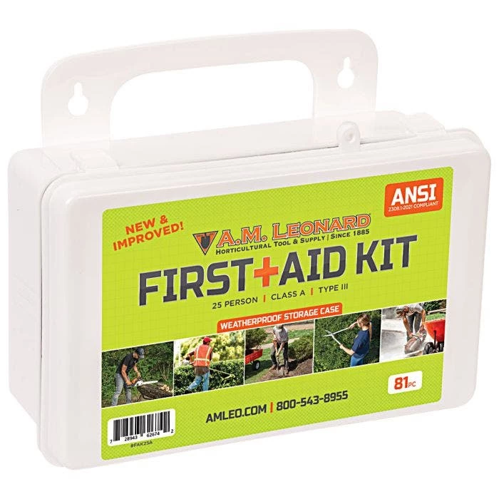 Leonard First Aid Kits, 25 Person, Class A, Type 3, ANSI Z308.1-2021 2 Leonard First Aid Kits, 25 Person, Class A, Type 3, ANSI Z308.1-2021 - Image 2