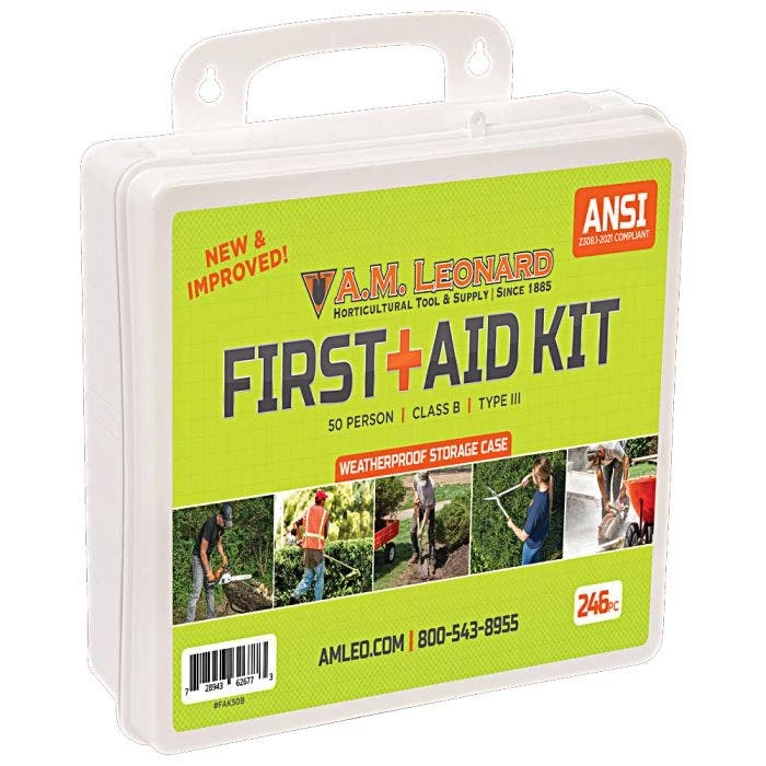 Leonard First Aid Kits, 50 Person, Class B, Type 3, ANSI Z308.1-2021 2 Leonard First Aid Kits, 50 Person, Class B, Type 3, ANSI Z308.1-2021 - Image 2