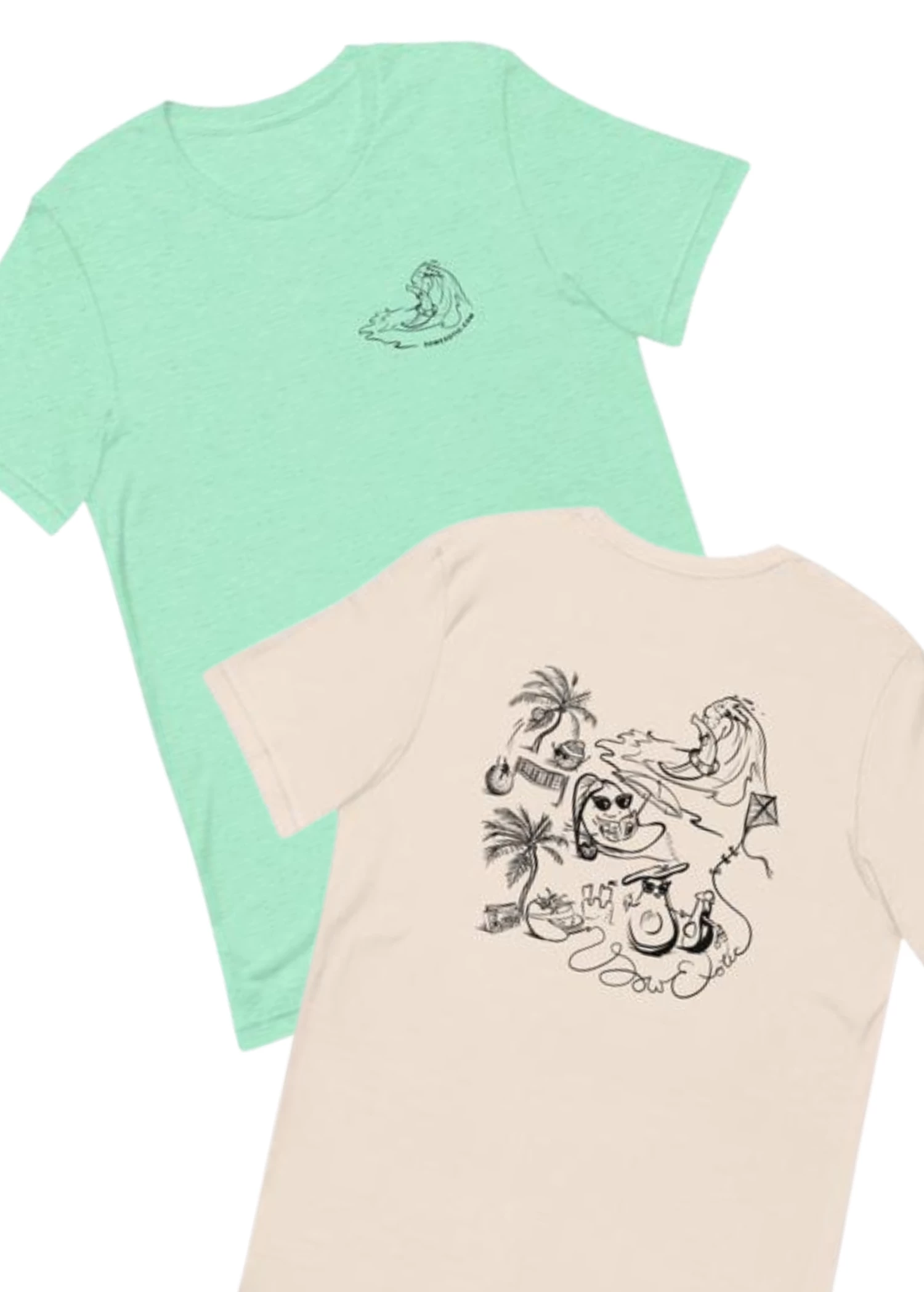 Sow Exotic Summer Beach Party T-Shirt 1 Sow Exotic Summer Beach Party T-Shirt