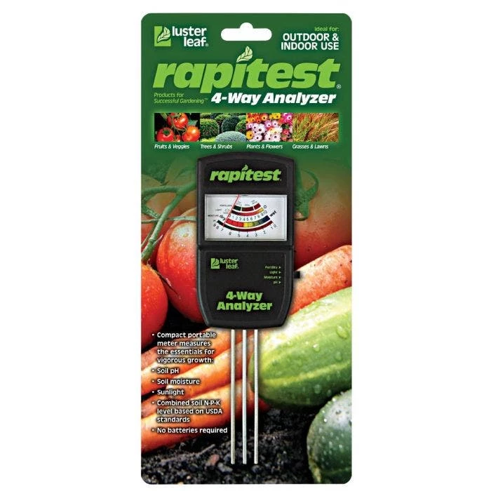 Electronic 4-Way Soil Analyzer Meter 2 Electronic 4-Way Soil Analyzer Meter - Image 2