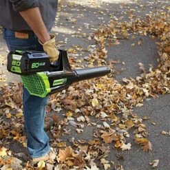 Greenworks Pro 80V Li-Ion Cordless Leaf Blower -Wilson Bros Gardens Shop gbl320 3 1